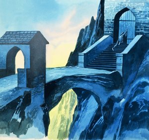 Tristan und Isolde: In dem Tristan nach Irland aufbricht von Ron Embleton
