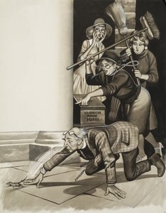 Pfarrer und Frauen von Ron Embleton