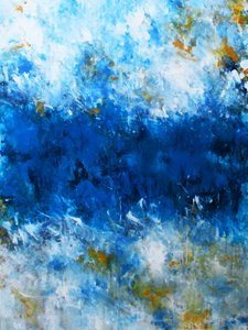 Tiefe blaue Ozeanströmung von Ron Halfant