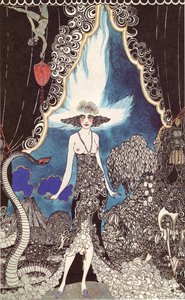 Illustration für Die Rubaiyat von Omar Khayyam von Ronald Balfour
