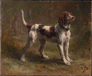 Ein Limier Briquet Hund von Rosa Bonheur