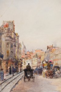 Brompton Road, Blick nach Osten