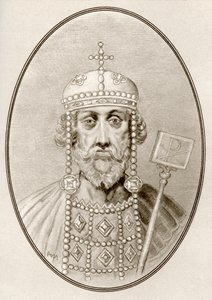 Konstantin der Große, aus Living Biographies of Famous Rulers von Ross Gordon