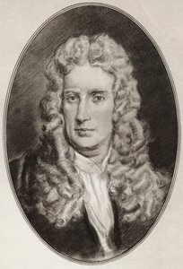 Sir Isaac Newton, aus Living Biographies of Famous Men