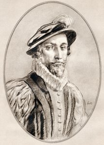 Sir Walter Raleigh, aus Living Biographies of Famous Men von Ross Gordon