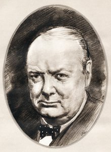 Sir Winston Leonard Spencer-Churchill, aus Living Biographies of Famous Men