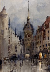 Straßenszene in München