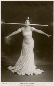 Carrie Moore, australische Schauspielerin, ca. 1900er Jahre