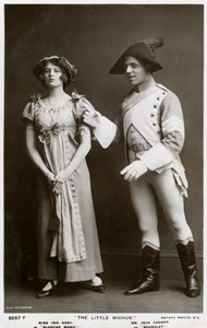 Iris Hoey und Jack Cannot, britische Schauspieler, ca. 1908 von Rotary Photo