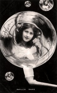 Phyllis Dare 1890-1975, englische Schauspielerin, 1907