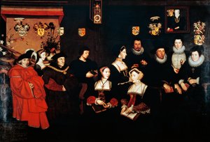 Sir Thomas More, sein Vater, sein Haushalt und seine Nachkommen, um 1593