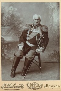 General Konstantin Pavlovich Prezhbyano 1840-1905 von Rowno . Photo studio N. Dubravski