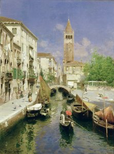 Ein venezianischer Kanal