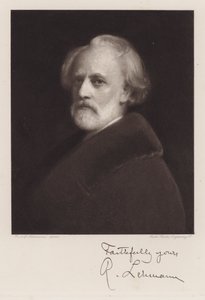 Rudolf Lehmann, Selbstporträt