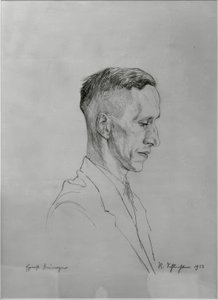 Ernst Jünger von Rudolf Schlichter