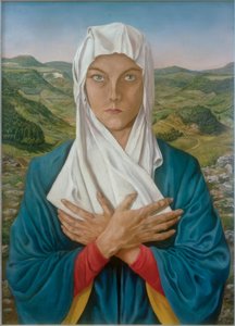 Speedy als Madonna von Rudolf Schlichter