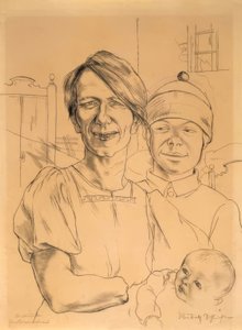 Verstümmelte Proletarierfrau