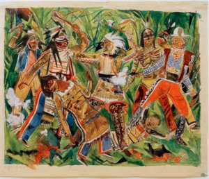 Wild-West von Rudolf Schlichter