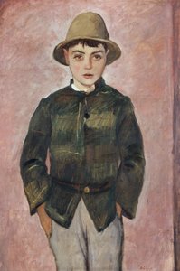 Landjunge, um 1928 von Rudolf Vejrych
