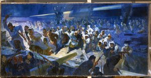 Die Rote Armee greift Kronstadt im März 1921 an von Rudolph Frenz