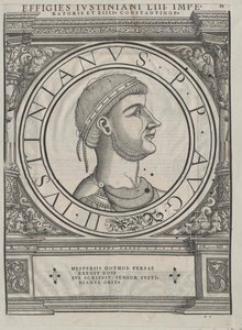 Kaiser des Byzantinischen Reiches Justinian I.