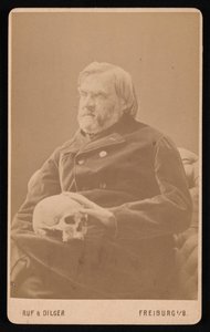 Porträt von Alexander Ecker 1816-1887, ca. 1870er Jahre von Ruf and Dilger