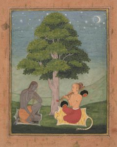 Kedar Ragini: Folio aus einer Ragamala-Serie Garland of Musical Modes