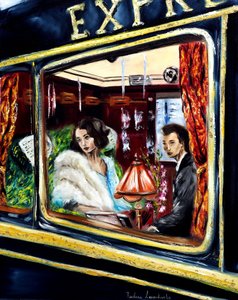An Bord des Orient Express - mit Goldverzierung, 2023