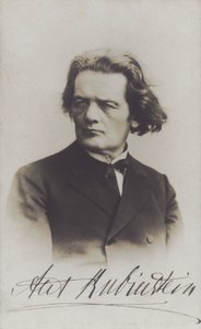 Anton Rubinstein, russischer Komponist, Dirigent und Pianist von Russian Photographer (after)