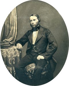 Porträt des Philologen und Linguisten Jakow K. Groth