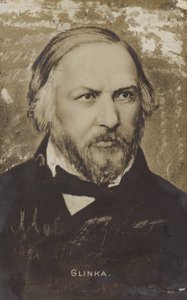 Michail Iwanowitsch Glinka, russischer Komponist (1804-1857) von Russian School