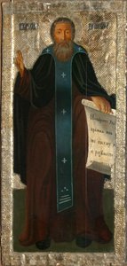 Heiliger Kyrill von Weißsee, frühes 19. Jahrhundert