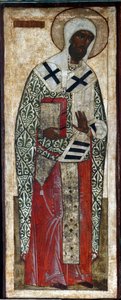 Heiliger Leontius von Rostow von Russian icon.