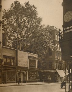 Ein bevorzugter Bewohner der Stadt: Die Platane in Cheapside, ca. 1935