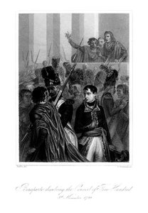 Napoleon Bonaparte löst den Rat der Fünfhundert auf, 1845