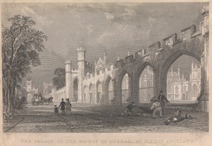 Der Palast des Bischofs von Durham, in Bishop Auckland; Seite 96 (Band Eins)