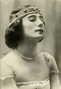 Porträt von Anna Pavlowa von Sabourin Sabourin