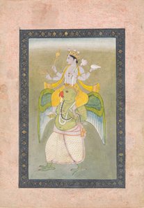 Vishnu auf Garuda von Sajnu