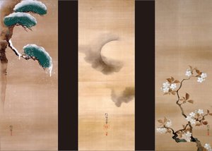 Schnee, Mond und Blumen