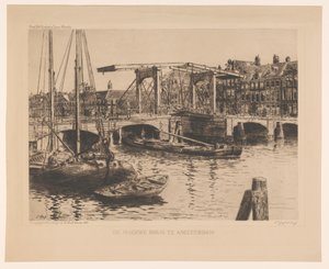 Die Magere Brug in Amsterdam