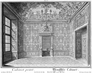Gemaltes Kabinett