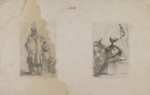 (Figurenserie) Turbanträger, von hinten gesehen