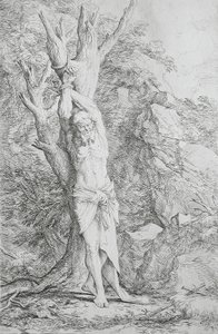 Albert, Gefährte des Heiligen Wilhelm von Salvator Rosa