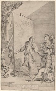 Alexander im Atelier von Apelles