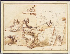 Allegorie der schlechten Malerei, ca. 1649-50