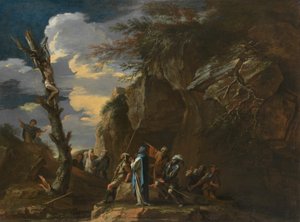 Kreuzigung des Polykrates von Salvator Rosa