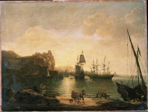 Hafen von Salvator Rosa
