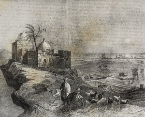 Ansicht von Tyrus, Libanon, Lithographie von Salvatore Puglia aus Poliorama Pittoresco, Nr. 24, 21. Januar von Salvatore Puglia