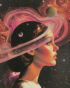 Kosmische Traumfrau von Samantha Hearn