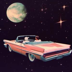 Träumendes Weltraum-Cabrio